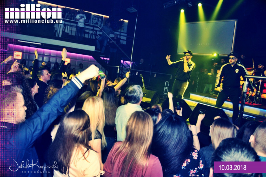 Gorąca sobotnia noc w Million Club