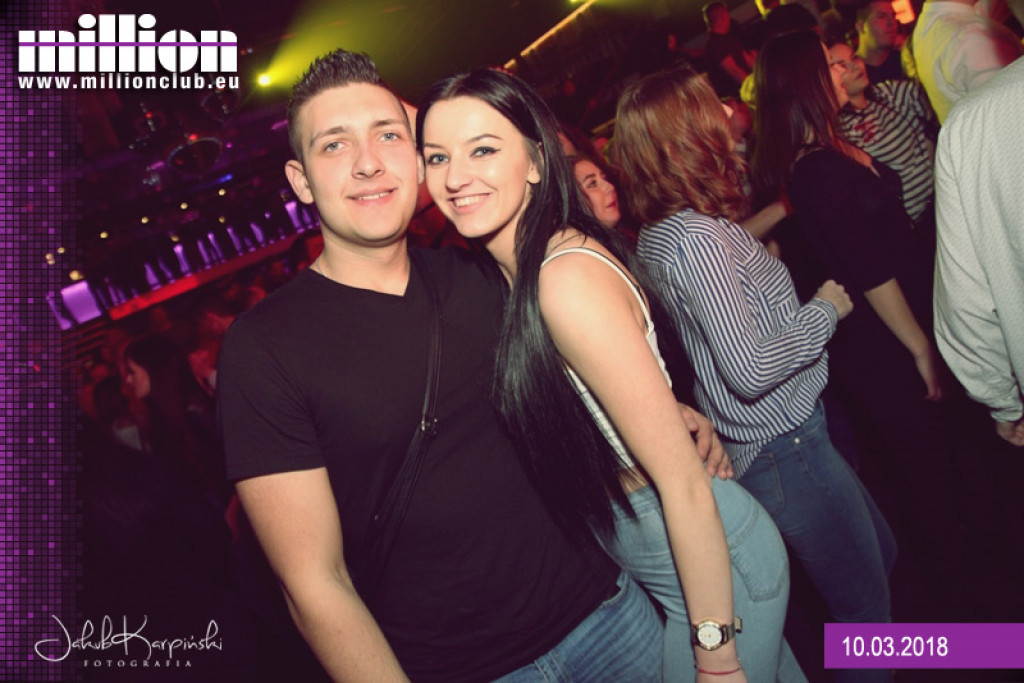 Gorąca sobotnia noc w Million Club
