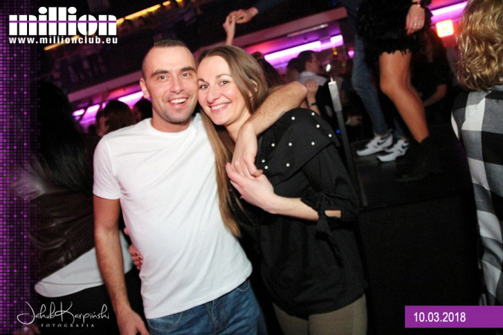 Gorąca sobotnia noc w Million Club