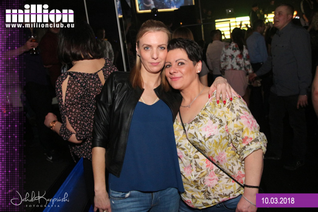 Gorąca sobotnia noc w Million Club