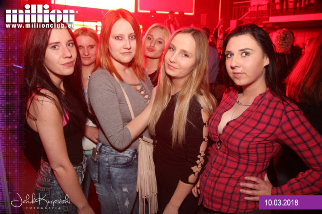 Gorąca sobotnia noc w Million Club