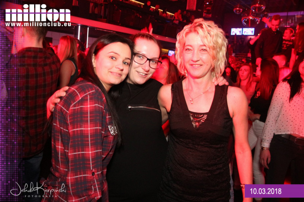 Gorąca sobotnia noc w Million Club