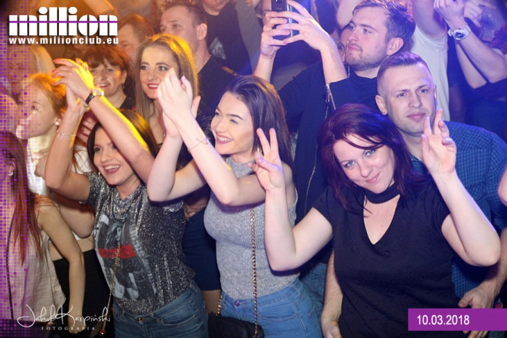 Gorąca sobotnia noc w Million Club