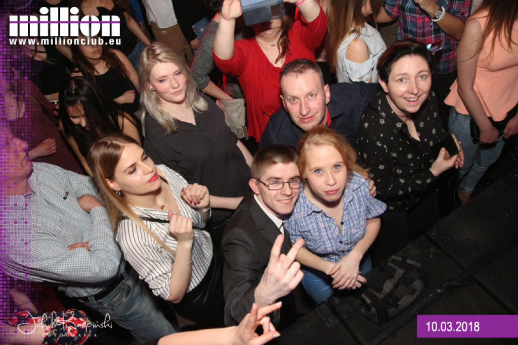 Gorąca sobotnia noc w Million Club