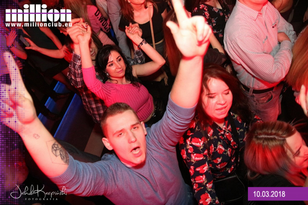 Gorąca sobotnia noc w Million Club