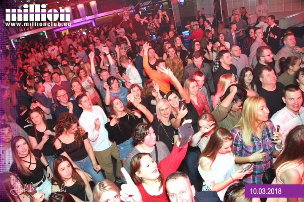 Gorąca sobotnia noc w Million Club