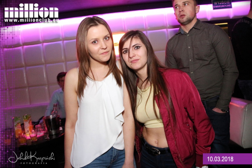 Gorąca sobotnia noc w Million Club