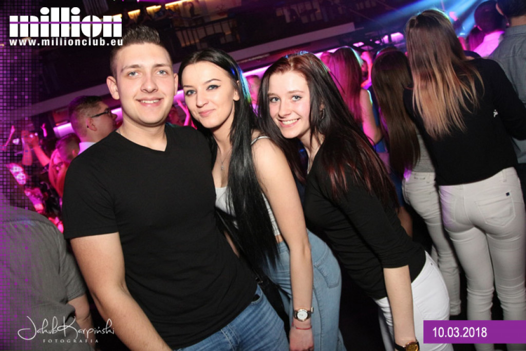 Gorąca sobotnia noc w Million Club