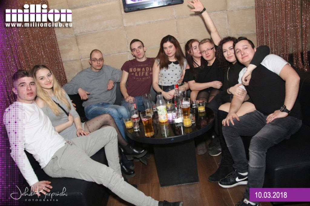 Gorąca sobotnia noc w Million Club