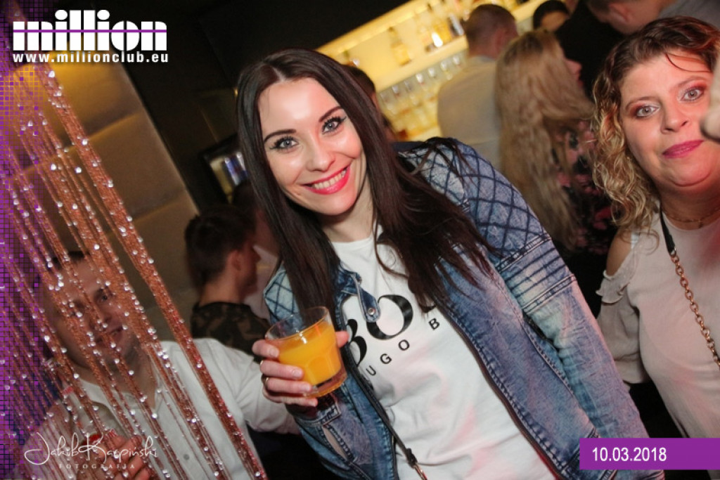 Gorąca sobotnia noc w Million Club