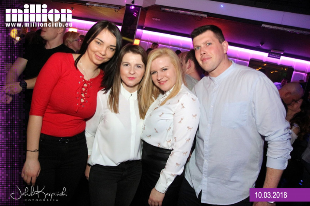 Gorąca sobotnia noc w Million Club