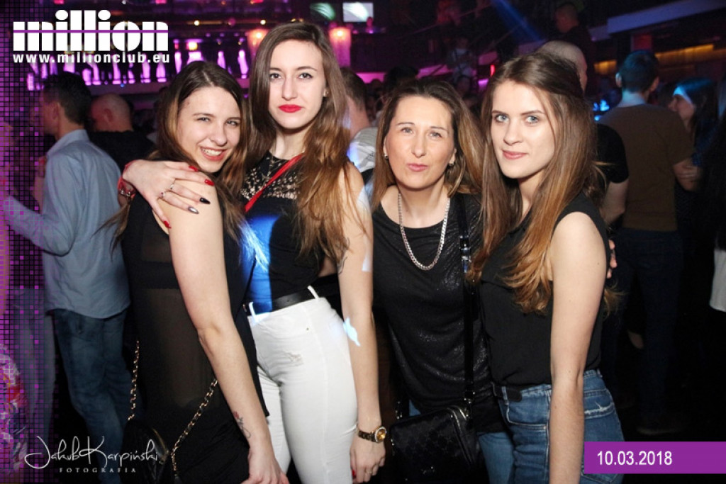 Gorąca sobotnia noc w Million Club