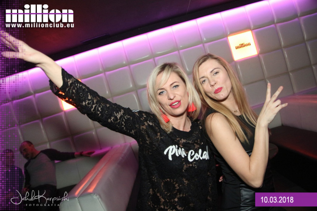 Gorąca sobotnia noc w Million Club