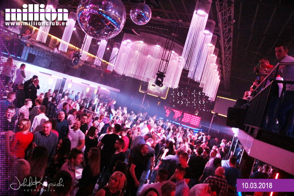 Gorąca sobotnia noc w Million Club