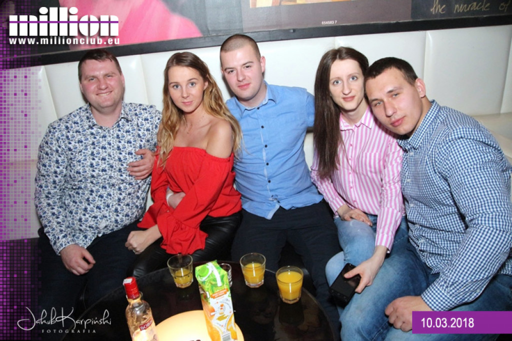 Gorąca sobotnia noc w Million Club