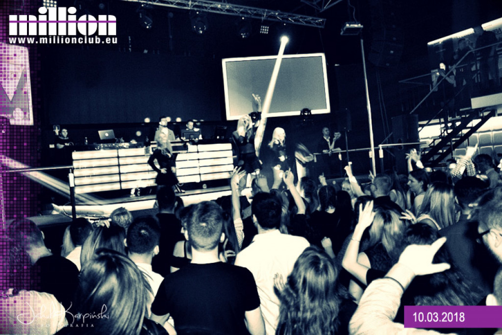 Gorąca sobotnia noc w Million Club