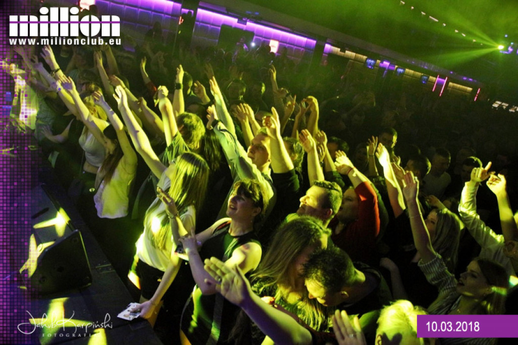 Gorąca sobotnia noc w Million Club