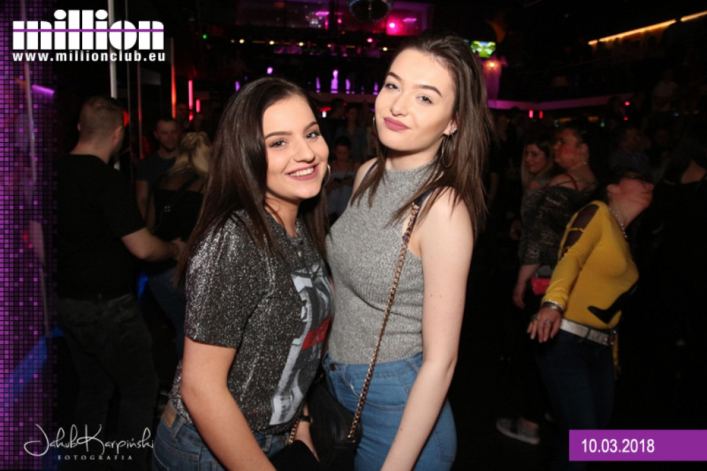 Gorąca sobotnia noc w Million Club