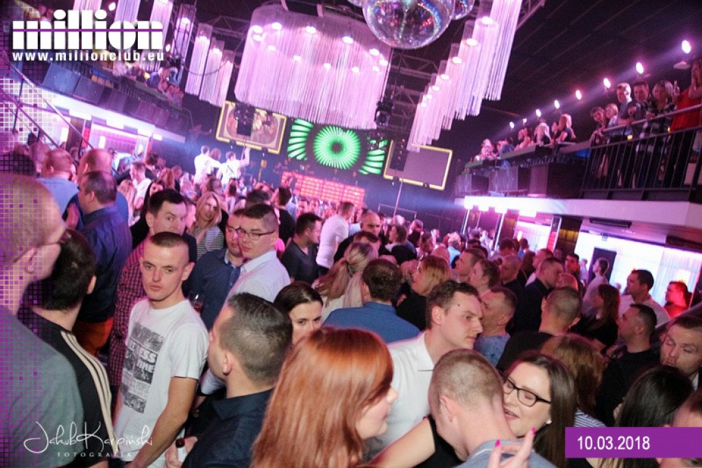 Gorąca sobotnia noc w Million Club