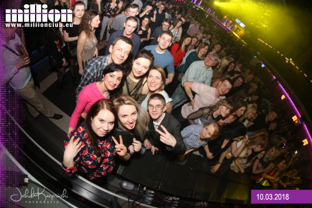 Gorąca sobotnia noc w Million Club