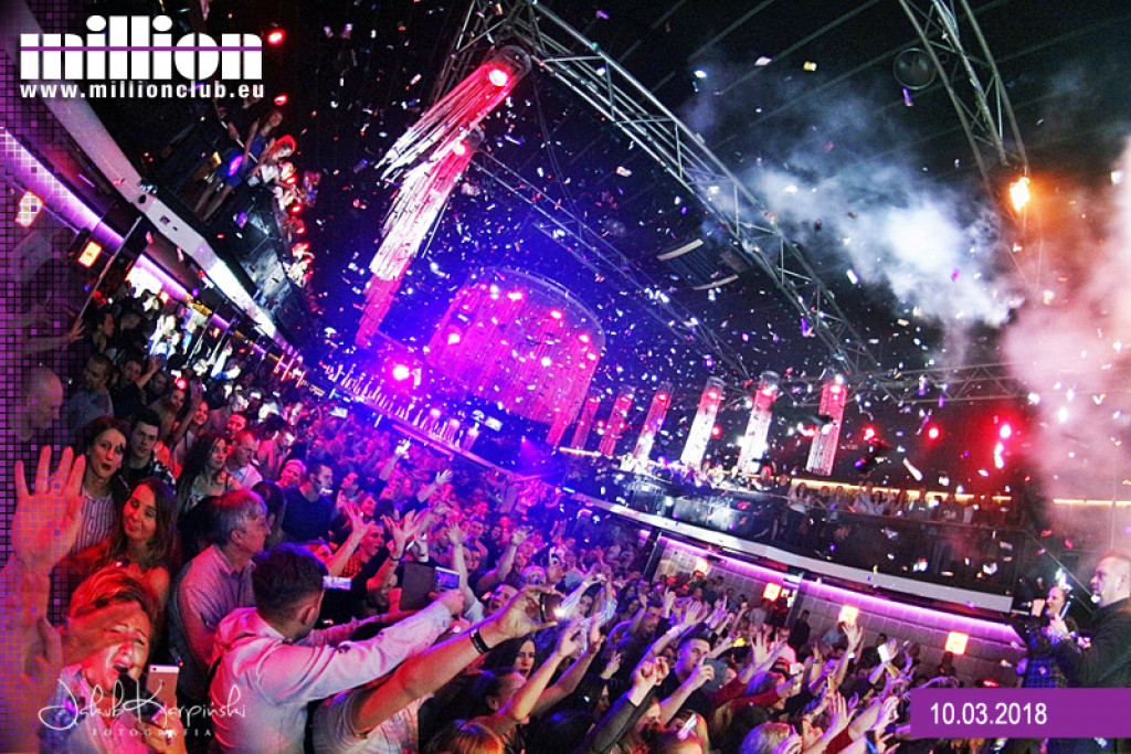 Gorąca sobotnia noc w Million Club