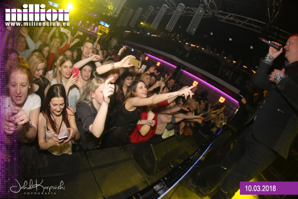 Gorąca sobotnia noc w Million Club