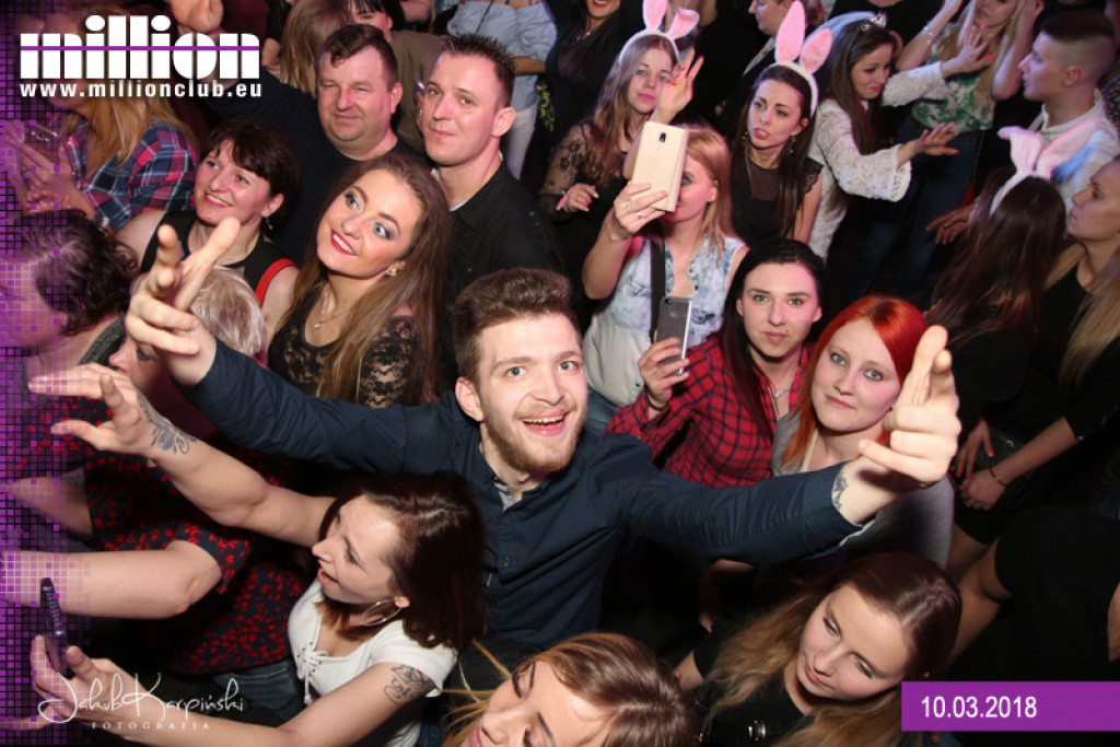 Gorąca sobotnia noc w Million Club