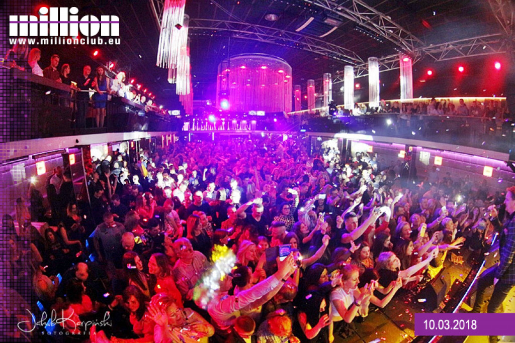 Gorąca sobotnia noc w Million Club