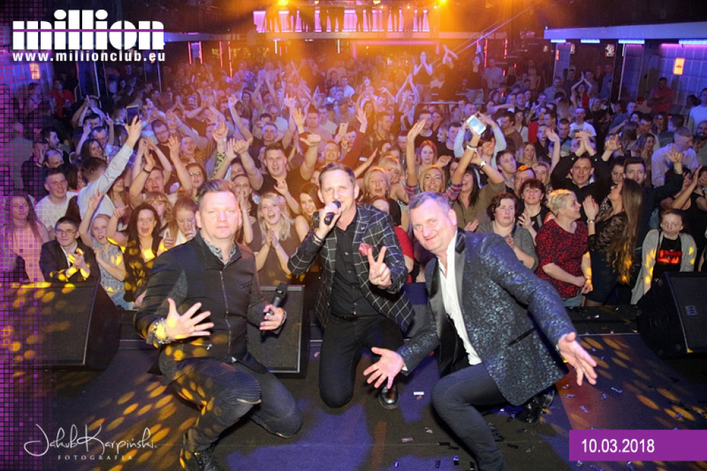 Gorąca sobotnia noc w Million Club