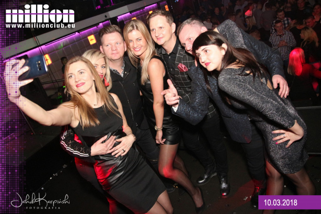 Gorąca sobotnia noc w Million Club