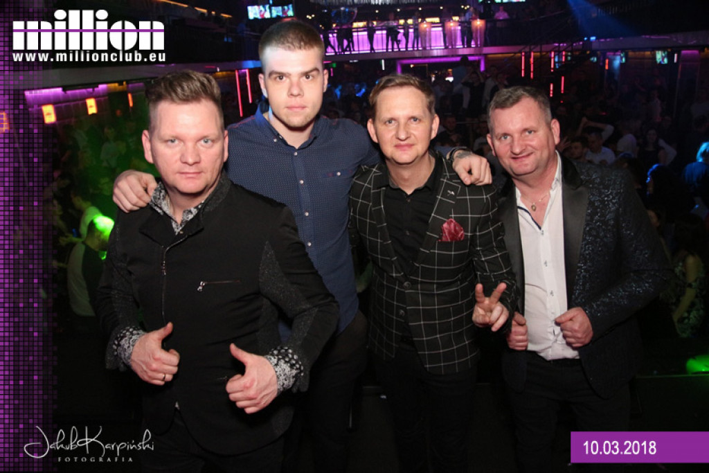Gorąca sobotnia noc w Million Club