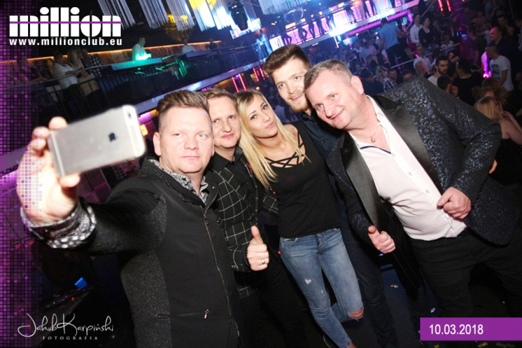 Gorąca sobotnia noc w Million Club