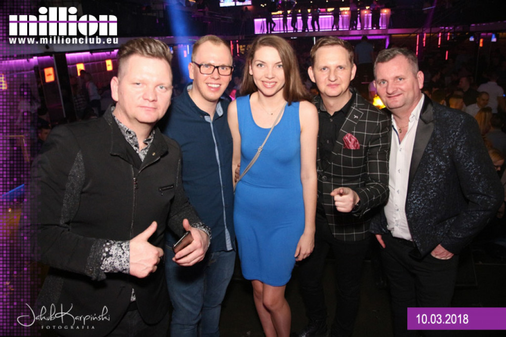 Gorąca sobotnia noc w Million Club
