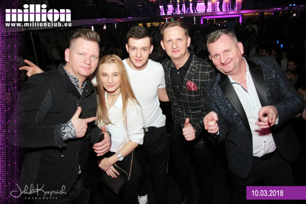 Gorąca sobotnia noc w Million Club