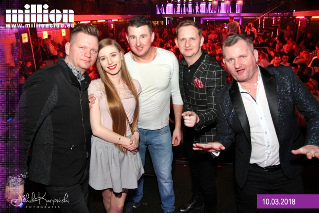 Gorąca sobotnia noc w Million Club
