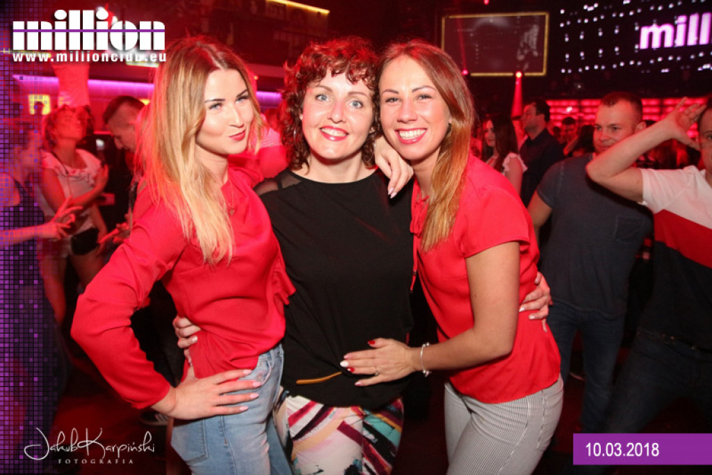 Gorąca sobotnia noc w Million Club