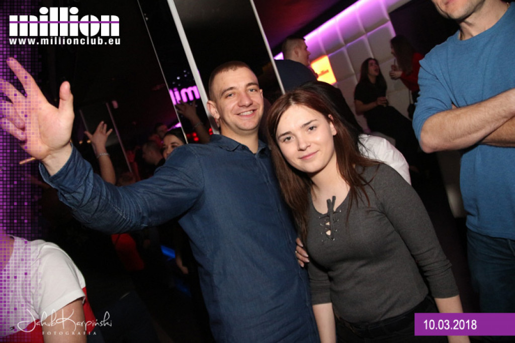Gorąca sobotnia noc w Million Club