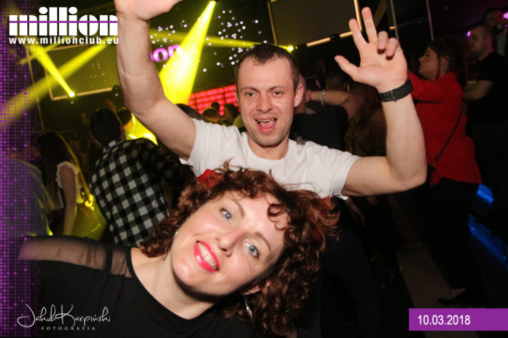 Gorąca sobotnia noc w Million Club