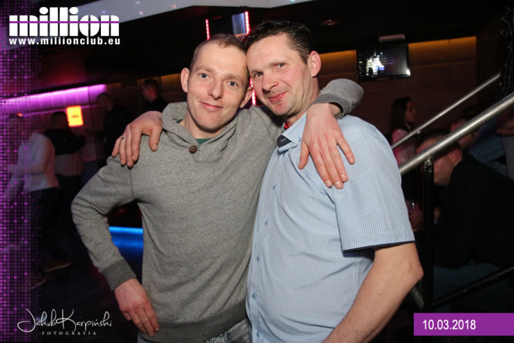 Gorąca sobotnia noc w Million Club