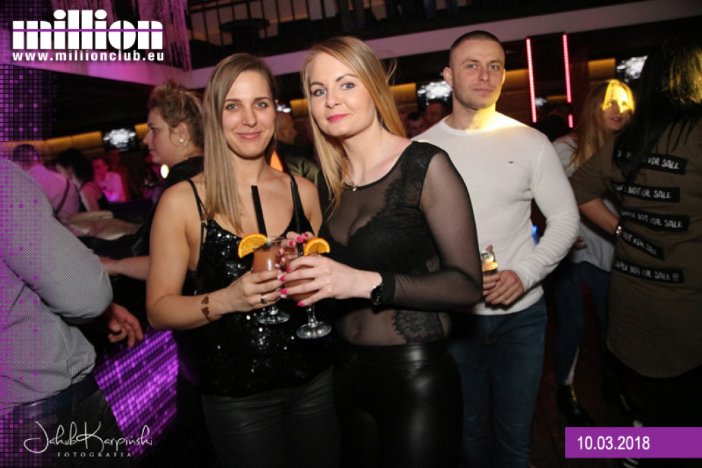 Gorąca sobotnia noc w Million Club
