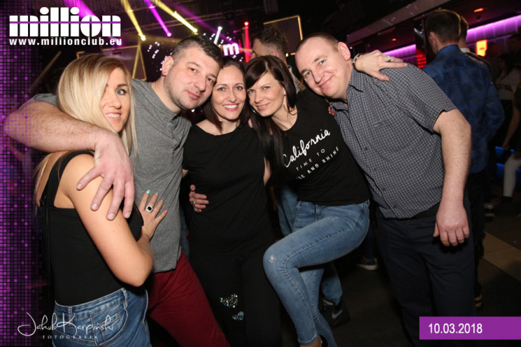 Gorąca sobotnia noc w Million Club