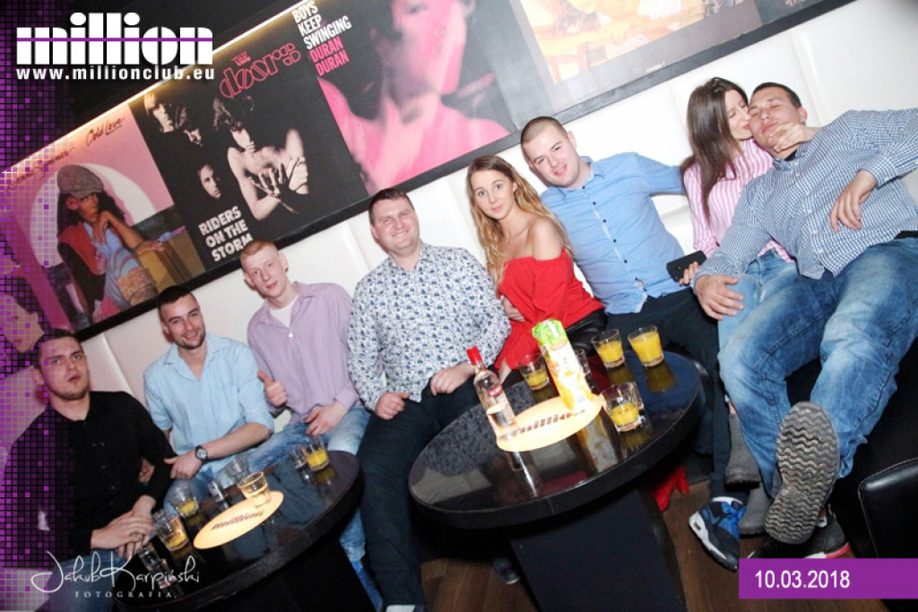 Gorąca sobotnia noc w Million Club
