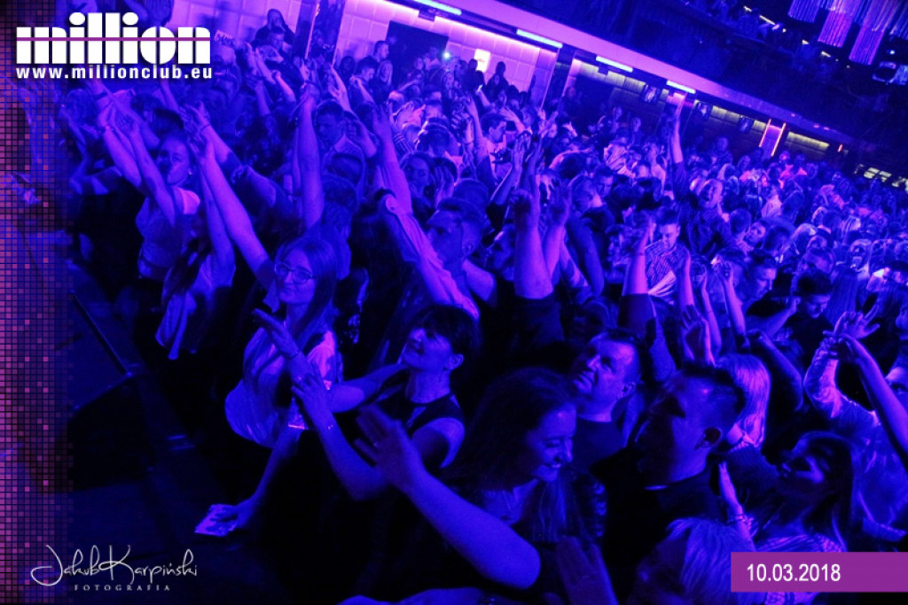 Gorąca sobotnia noc w Million Club