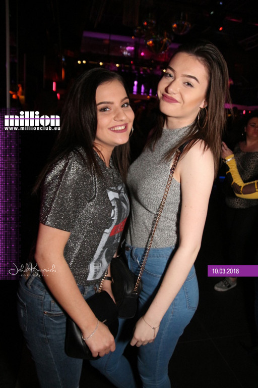Gorąca sobotnia noc w Million Club