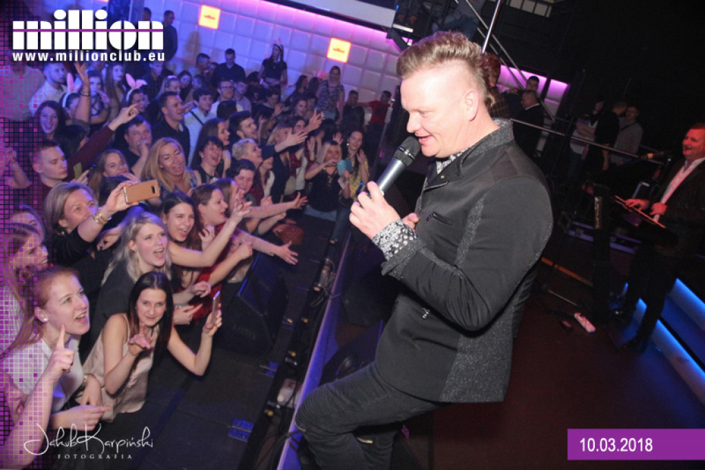 Gorąca sobotnia noc w Million Club