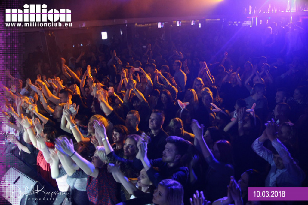 Gorąca sobotnia noc w Million Club