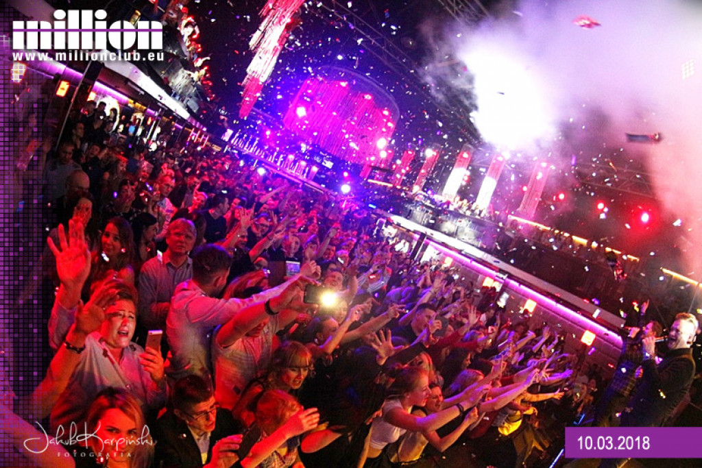 Gorąca sobotnia noc w Million Club