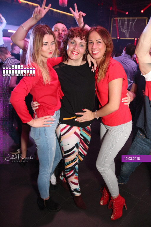 Gorąca sobotnia noc w Million Club