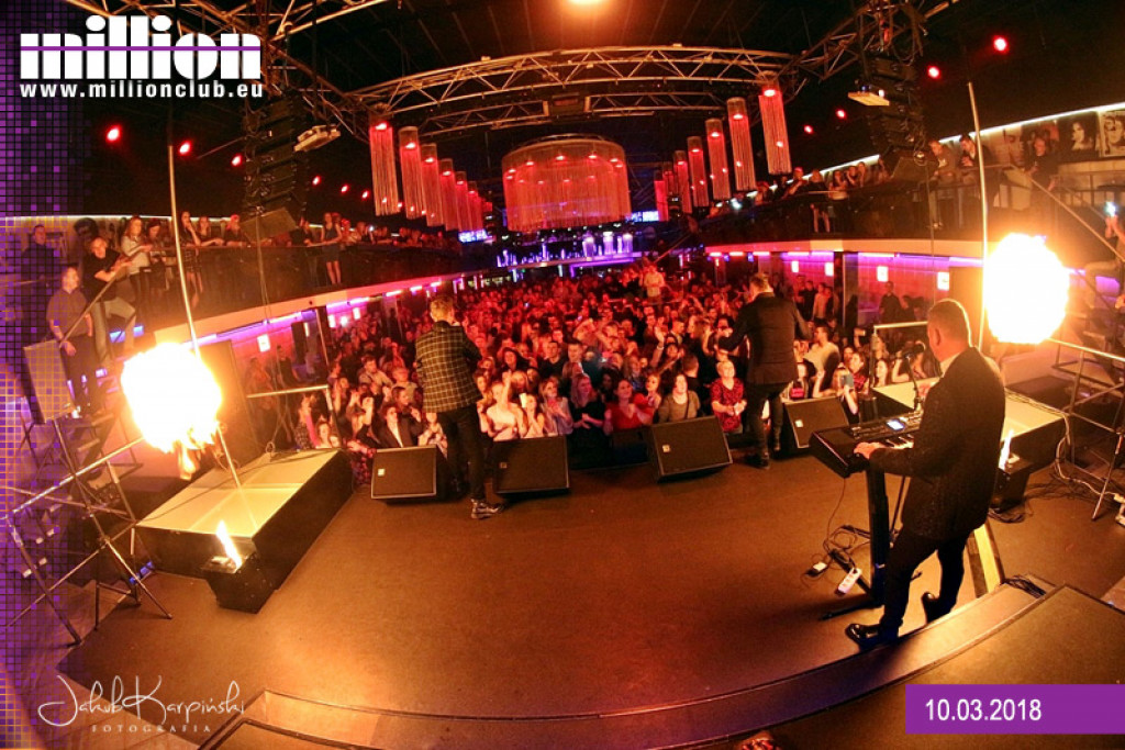 Gorąca sobotnia noc w Million Club
