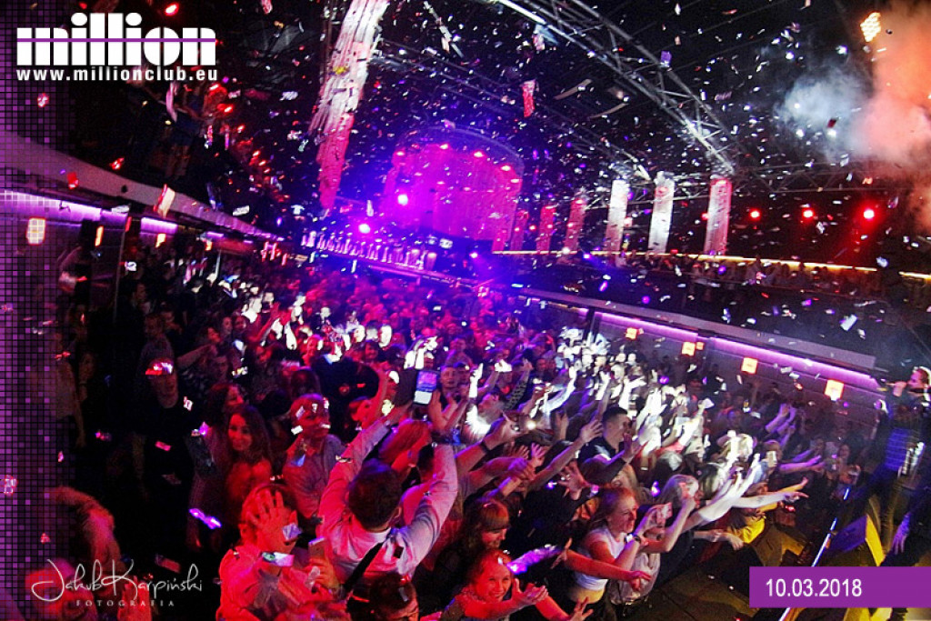 Gorąca sobotnia noc w Million Club